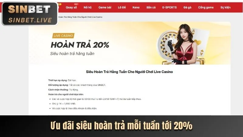 Hoàn Trả Hàng Ngày & Hàng Tuần